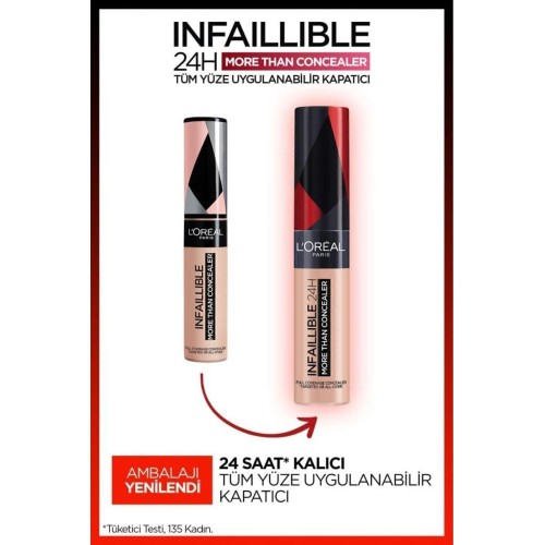Loreal Paris Infaillible Tüm Yüze Uygulanabilir Kapatıcı 326 Vanilla
