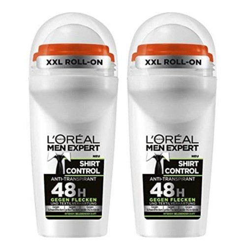 Loreal Paris Men Expert Shirt Protect Anti Perspirant Roll On 50 ml x 2 Adet