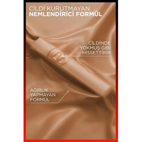 Loreal Paris Skin Ink Kapatıcı Fondöten - Sıcak Alt Ton 100 Loreal Paris Skin Ink Kapatıcı Fondöten - Sıcak Alt Ton 100