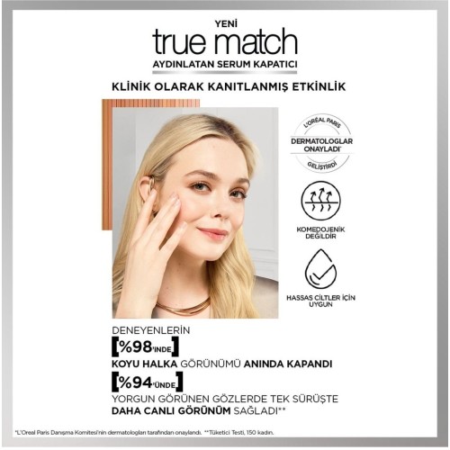 Loreal Paris True Match Aydınlatan Serum Kapatıcı - 2r 11 ml