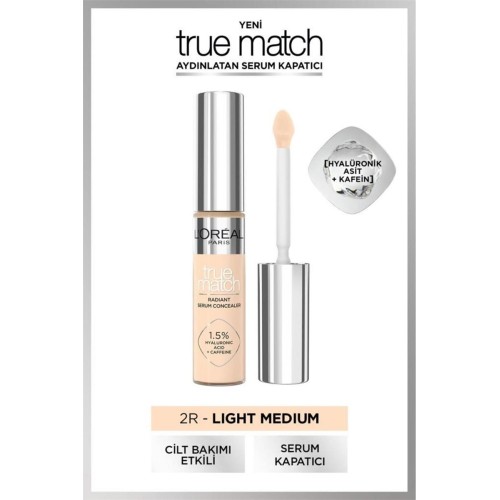 Loreal Paris True Match Aydınlatan Serum Kapatıcı - 2r 11 ml