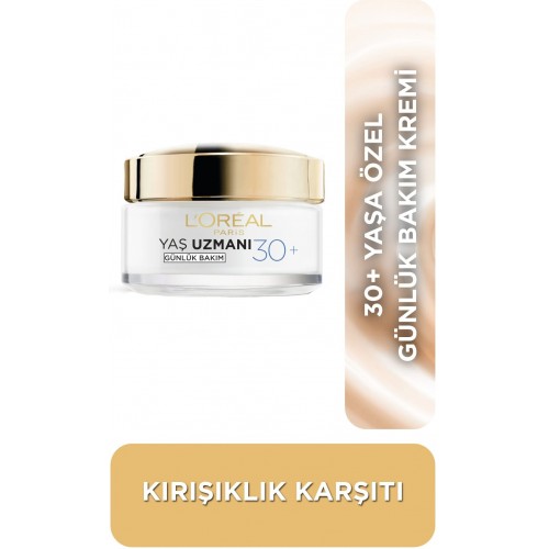 Loreal Paris Yaş Uzmanı 30+ Kırışıklık Karşıtı Nemlendirici Krem 50 ml