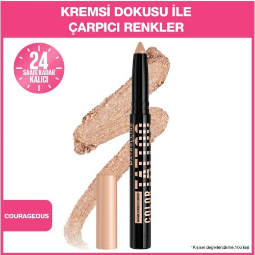 Maybelline New York Color Tattoo Stix Göz Farı - Courageous