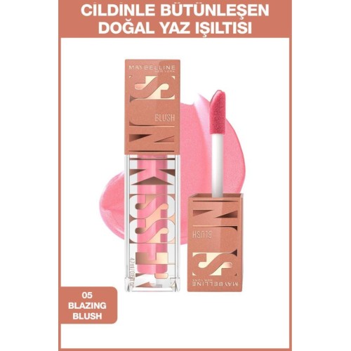 Maybelline New York Sunkisser Likit Allık - 05 Blazing Blush Maybelline New York Sunkisser Likit Allık - 05 Blazing Blush