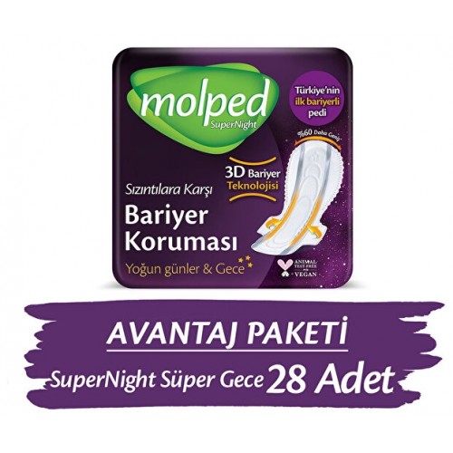 Molped Supernight Süper Ekonomik Süper Gece 14 lü x 2 Adet