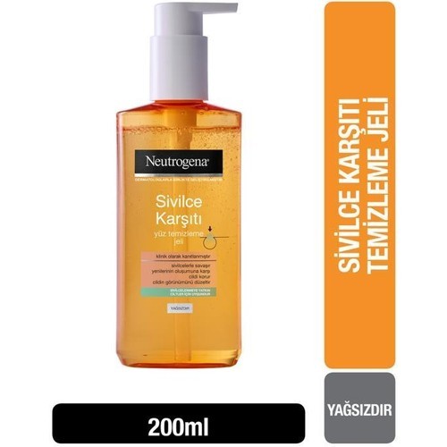 Neutrogena Sivilce Karşıtı Yüz Temizleme Jeli 200 ml