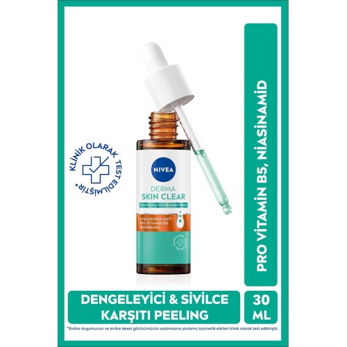 Nivea Derma Skin Clear Dengeleyici & Sivilce Karşıtı Serum 30 ml