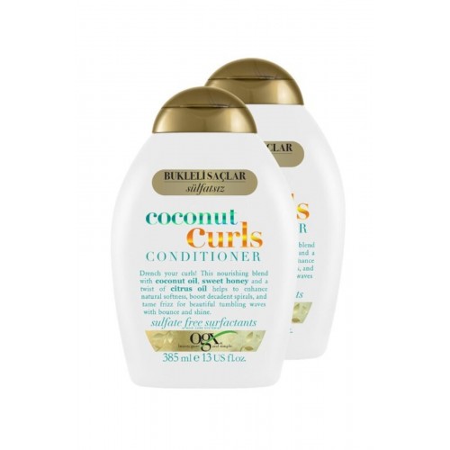 Ogx Coconut Curls Bukleli Saçlar İçin Saç Bakım Kremi 385 ml x 2 Adet