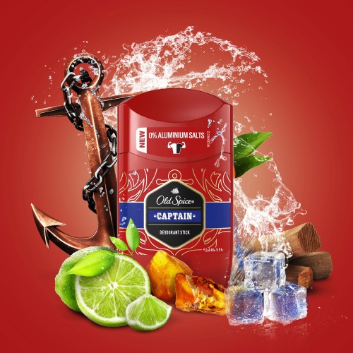 Old Spice Captain Deodorant Stick 50 ml x 2 Adet Old Spice Captain Deodorant Stick 50 ml x 2 Adet