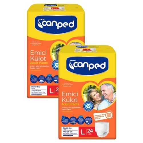 Canped Emici Külot Büyük Boy Large 48 li