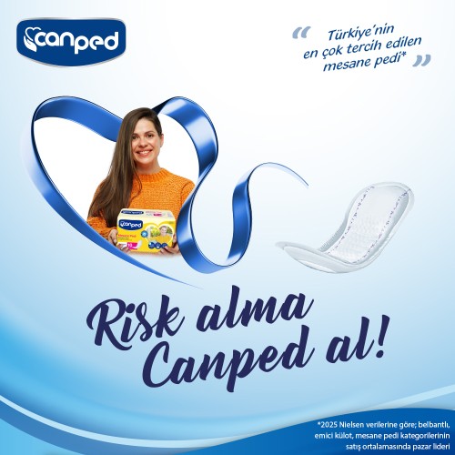 Canped Mesane Pedi Yoğun L Beden 20 Adet x 4 Adet