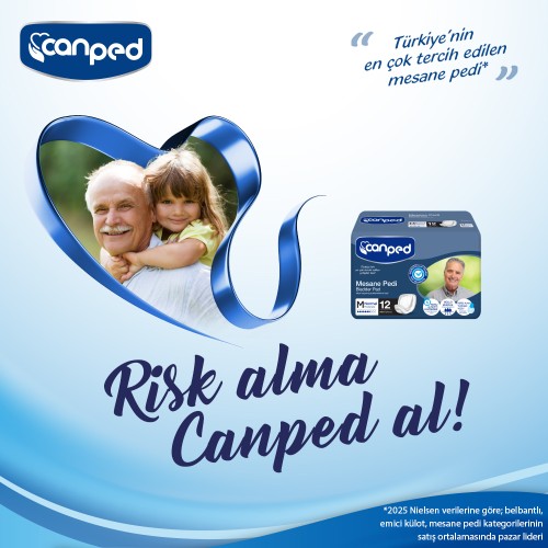 Canped Mesane Pedi Erkek 12 li x 3 Adet