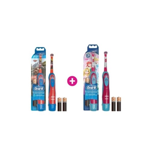 Oral-B Çocuk Cars D2010k ve Disney Prenses Pilli Diş Fırçası
