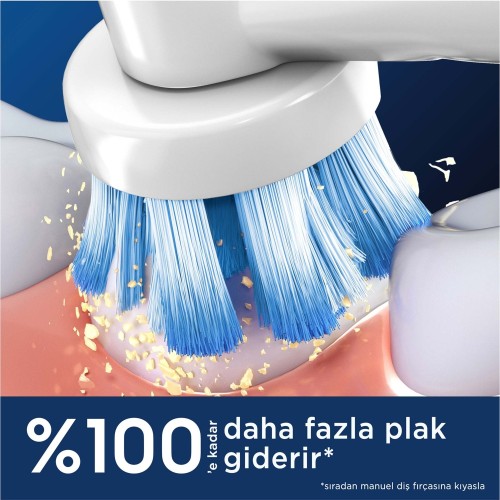 Oral-B Diş Fırçası Yedek Başlığı Sensitive X-Filament 4 lü