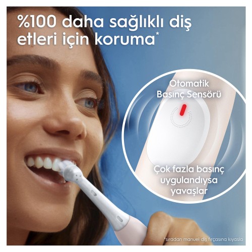 Oral-B iO 2 Şarjlı Diş Fırçası - Pembe