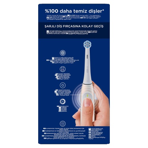 Oral-B iO 2 Şarjlı Diş Fırçası - Pembe