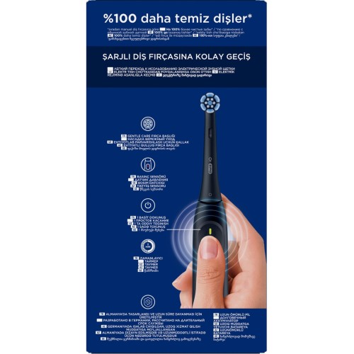 Oral-B iO 2 Şarjlı Diş Fırçası - Siyah