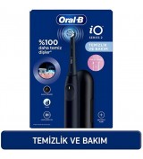 Oral-B iO 2 Şarjlı Diş Fırçası Siyah Seyahat Kabı Dahil