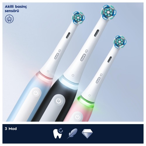 Oral-B iO 3 Şarjlı Diş Fırçası - Siyah