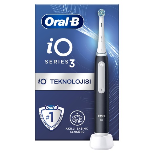 Oral-B iO 3 Şarjlı Diş Fırçası - Siyah