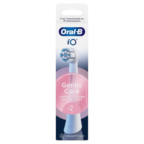 Oral-B iO Gentle Care Beyaz Diş Fırçası Yedek Başlığı 2 li