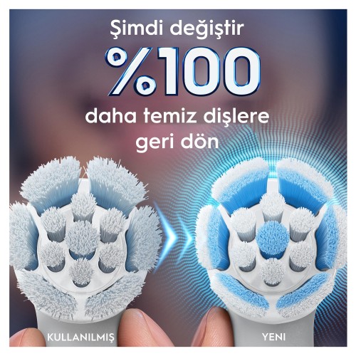 Oral-B iO Gentle Care Beyaz Diş Fırçası Yedek Başlığı 2 li