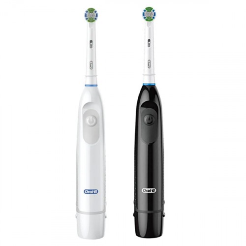 Oral-B Pro Battery Precision Clean Siyah + Beyaz Diş Fırçası Seti