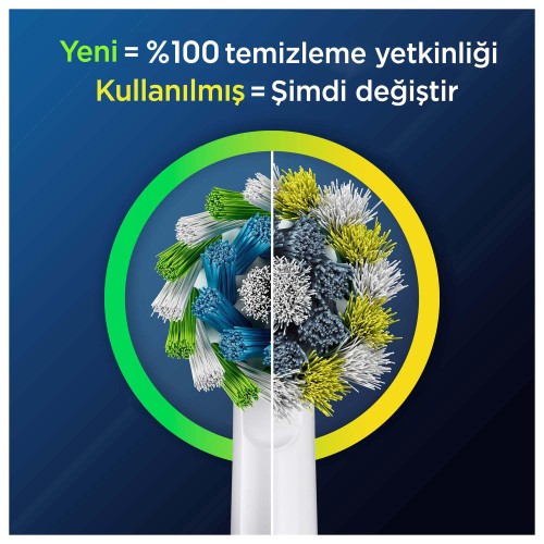 Oral-B Pro Cross Action Diş Fırçası Yedek Başlığı 9 lu