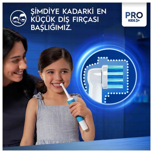 Oral-B Pro Kids Frozen Şarjlı Diş Fırçası Yedek Başlığı 2 li Oral-B Pro Kids Frozen Şarjlı Diş Fırçası Yedek Başlığı 2 li
