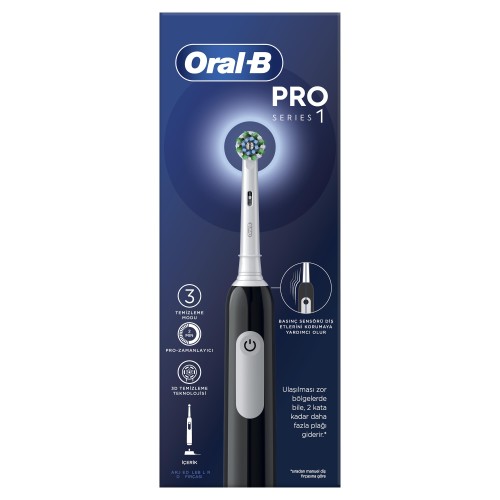 Oral-B Pro Series 1 Şarjlı Diş Fırçası - Siyah Oral-B Pro Series 1 Şarjlı Diş Fırçası - Siyah