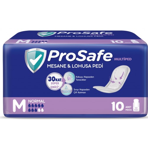 Prosafe Multiped Lohusa & Mesane Pedi Normal 10 lu