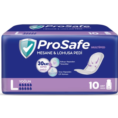 Prosafe Multiped Lohusa & Mesane Pedi Yoğun Büyük Boy 10 lu