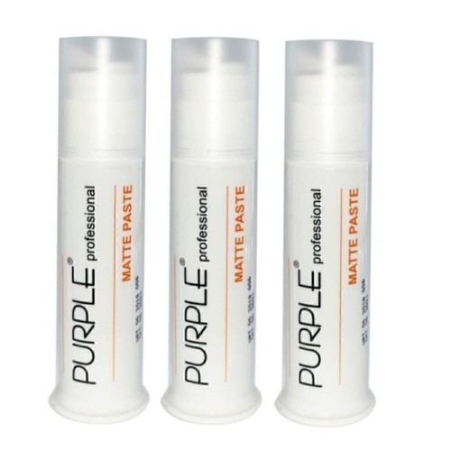 Purple Professional Saç Şekillendirici Mat Wax 100 ml x 3 Adet
