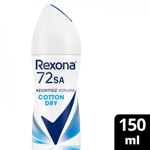 Rexona Cotton Dry Kadın Sprey Deodorant 150 ml