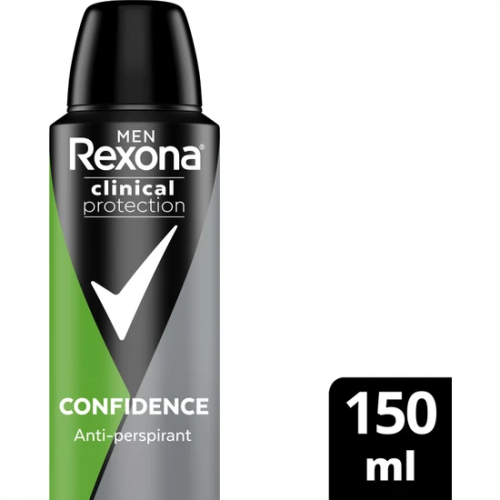 Rexona Men Clinical Protection Erkek Sprey Deodorant Confidence 150 ml