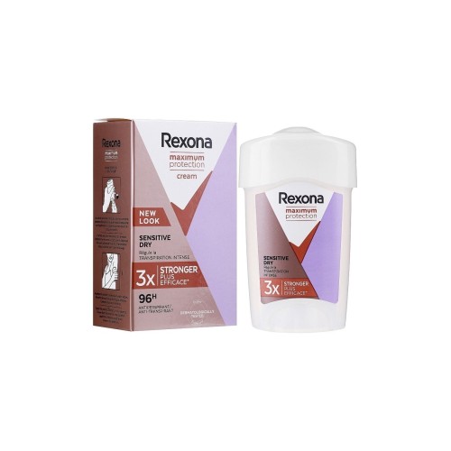 Rexona Sensıtıve Dry Maxımum Protection 96 Saat Etkin Koruma 45 ml