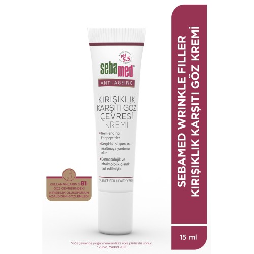 Sebamed Anti-Age Kırışıklık ve Yaşlanma Karşıtı Göz Çevresi Krem 15 ml