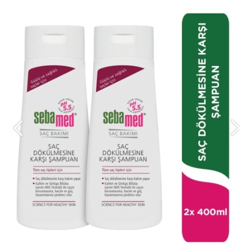 Sebamed Şampuan Saç Dökülmesine Karşı 400 ml x 2 Adet