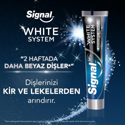 Signal White System Arındırıcı Beyazlık 75 ml x 4 Adet