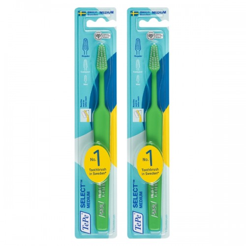 Tepe Diş Fırçası Select Medium x 2 Adet