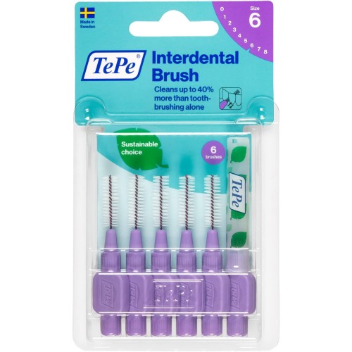 Tepe Interdental Brush Extra X Soft Arayüz Fırçası Mor 1.1. mm 8 li