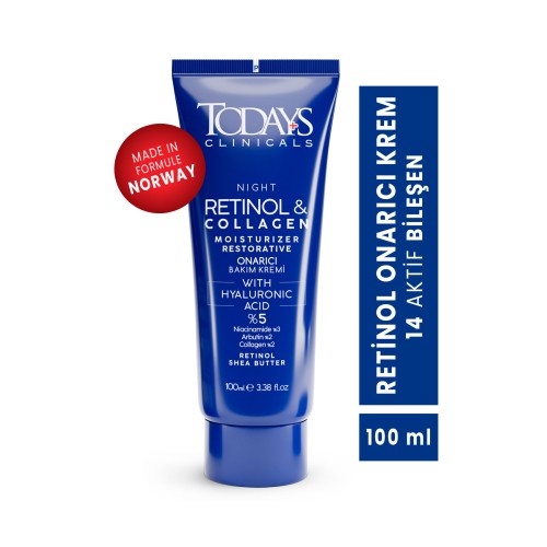 Todays Clinicals Retinol Onarıcı Krem 100 ml