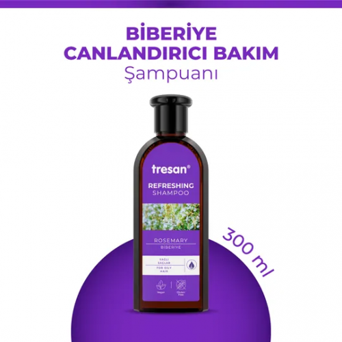 Tresan Biberiye Canlandırıcı Bakım Şampuanı 300 ml