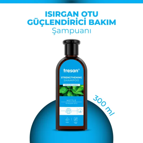 Tresan Isırgan Otu Bakım Şampuanı Yağlı Saçlar İçin 300 ml Tresan Isırgan Otu Bakım Şampuanı Yağlı Saçlar İçin 300 ml