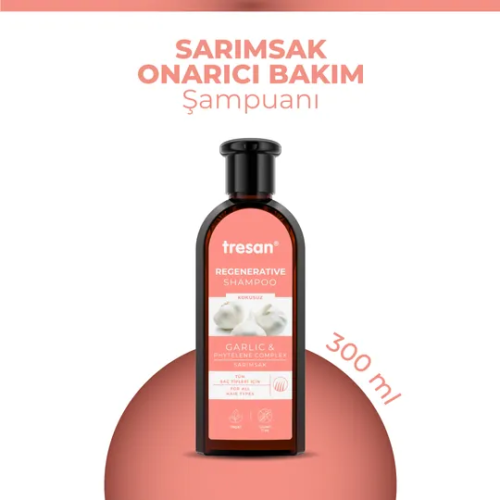 Tresan Sarımsak Onarıcı Bakım Şampuanı 300 ml Tresan Sarımsak Onarıcı Bakım Şampuanı 300 ml