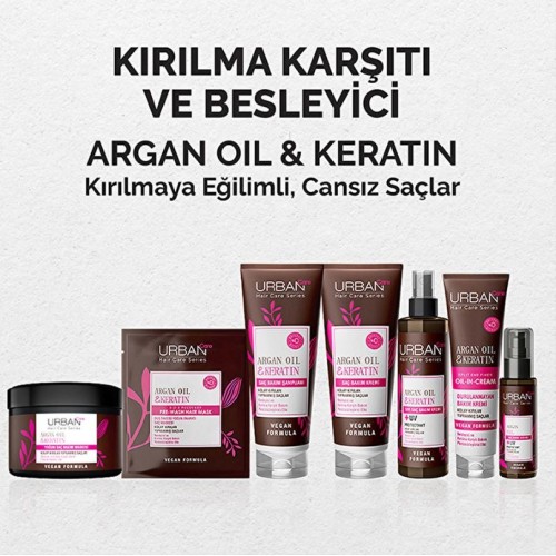 Urban Care Argan Oil & Keratin Saç Bakım Maskesi 50 ml