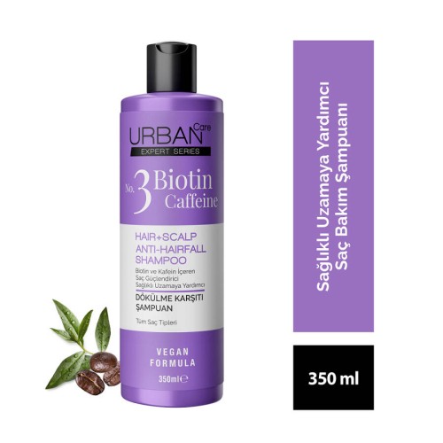Urban Care Expert Biotin & Caffein Şampuan 350 ml