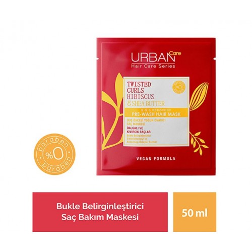 Urban Care Hibiscus & Shea Butter Saç Bakım Maskesi 50 ml