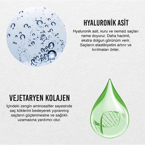 Urban Care Hyaluronic Acid & Collagen Saç Bakım Maskesi 50 ml x 6 Adet