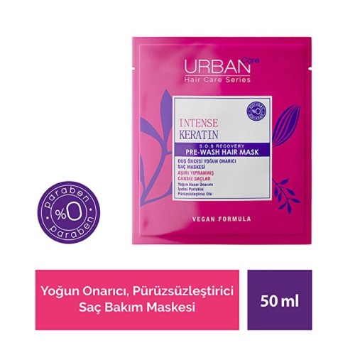 Urban Care Intense Keratin Saç Bakım Maskesi 50 ml